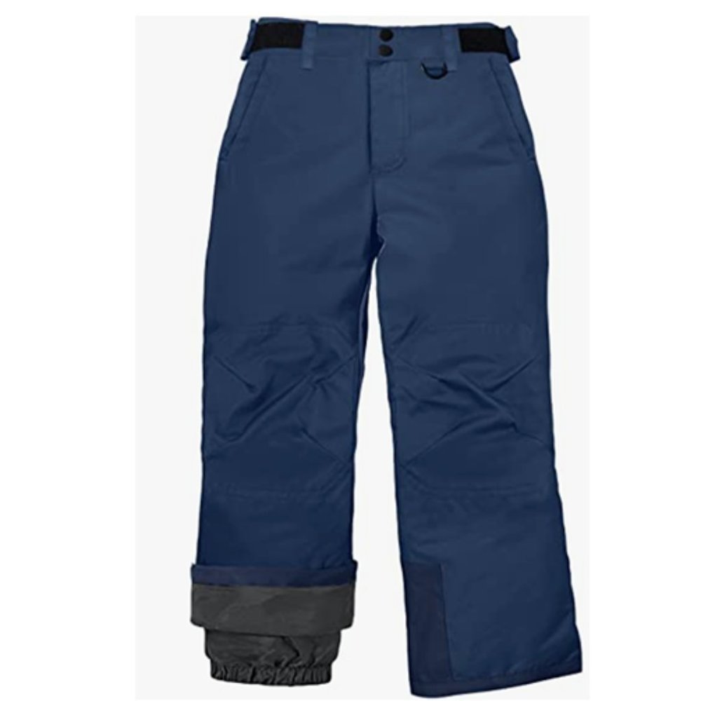 GEMYSE Kids Snow Ski Pants Insulated Waterproof Skiing Pants Boys Girls' US M/8